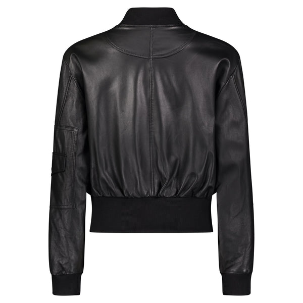 Bomber Lamb Leather Jacket