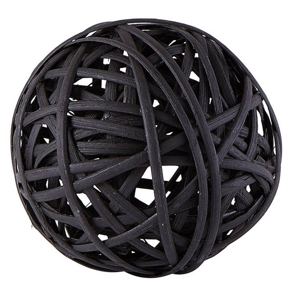Black Rattan Ball - Small
