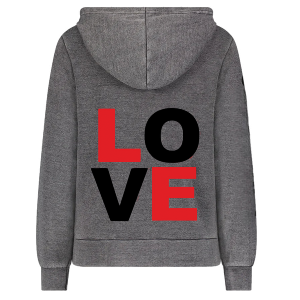 LOVE Zip Up Hoodie