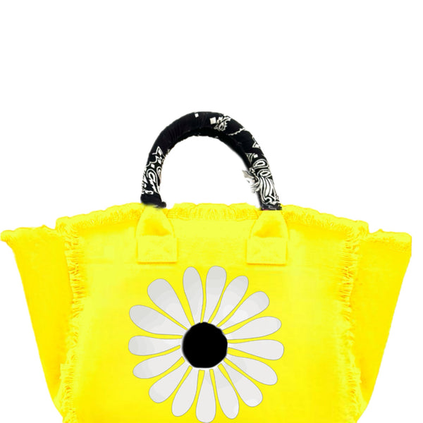 Daisy Fringe Fringe Canvas Bag Sale