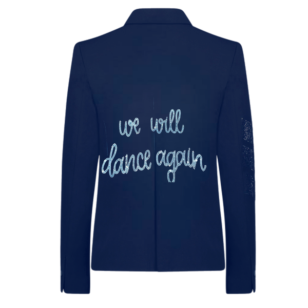 Crystals We Will Dance Blazer SAMPLE SALE