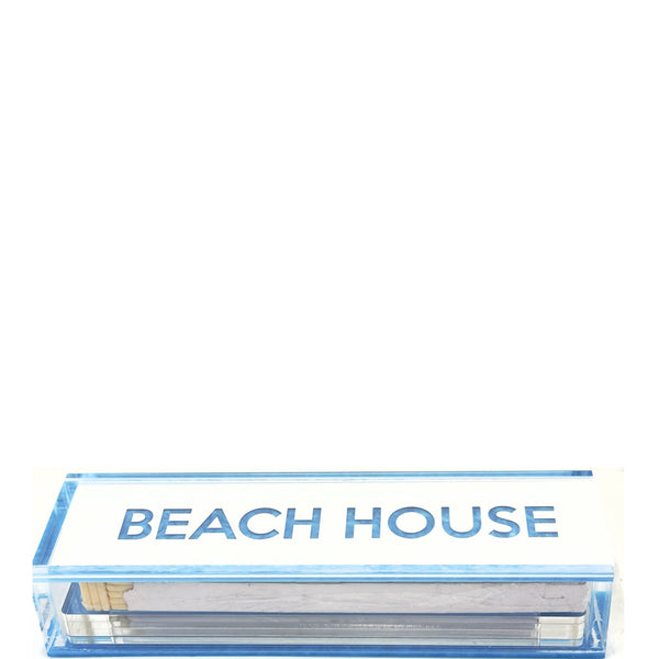 Beach House  Acrylic Rummikub Game