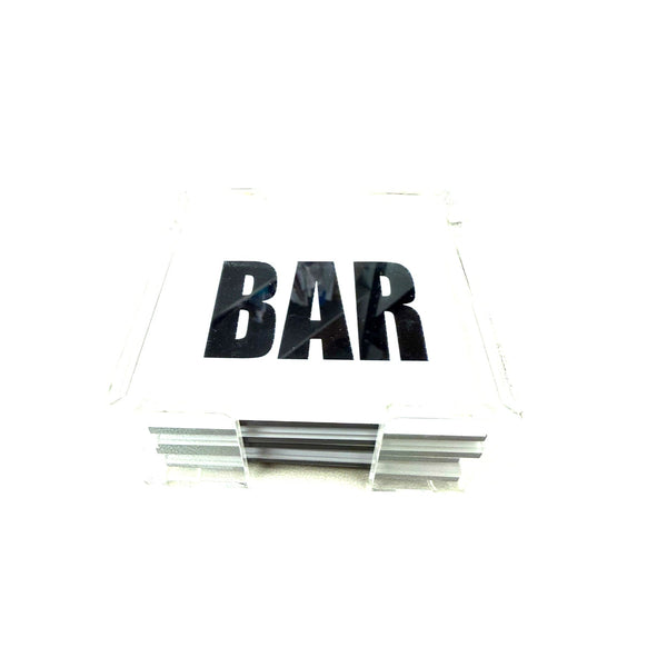 Bar Acrylic Coasters