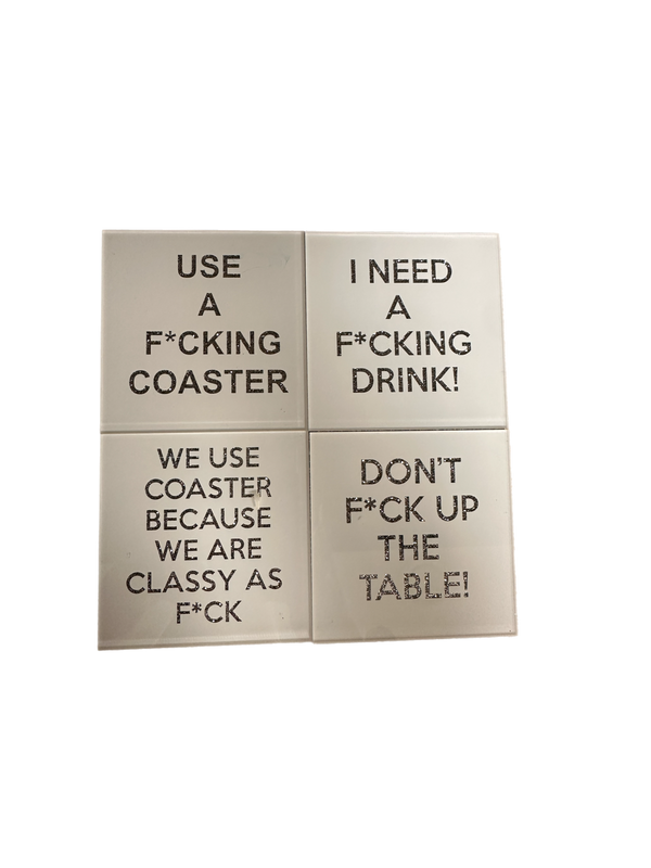Acrylic I Need a F**king Drink Coaster