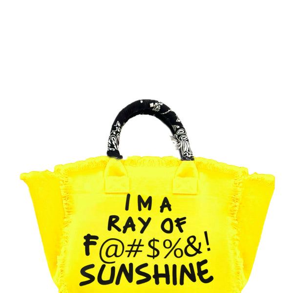 I'm a Ray Fringe Canvas Bag
