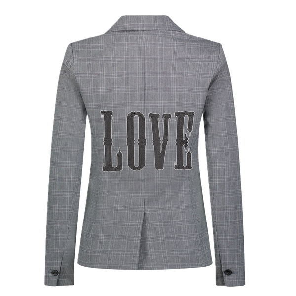 Love Plaid Blazer - SAMPLE SALE