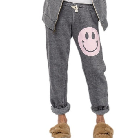 Pink Smile Sweatpants