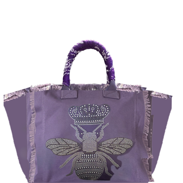 Bee Fringe Canvas Bag