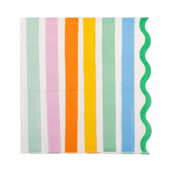 Fiesta Striped Cocktail Napkin