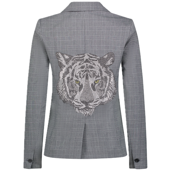 Tiger Plaid Blazer