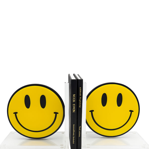 Acrylic Smile Bookends