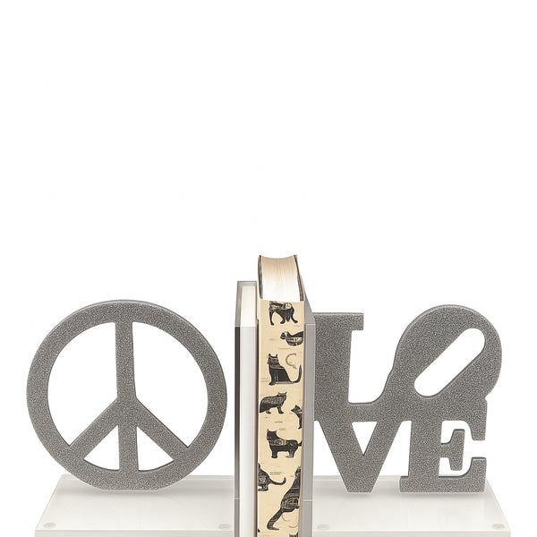 Love and Peace Bookends