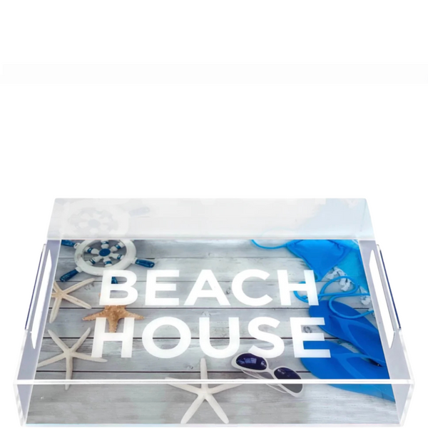Acrylic Tray Beach House