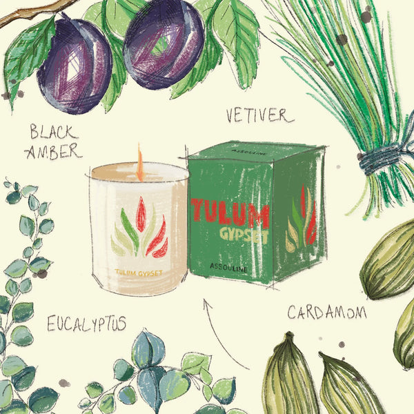 Tulum Gypset- Travel From Home Candle