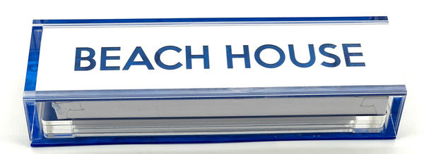 Beach House  Acrylic Rummikub Game