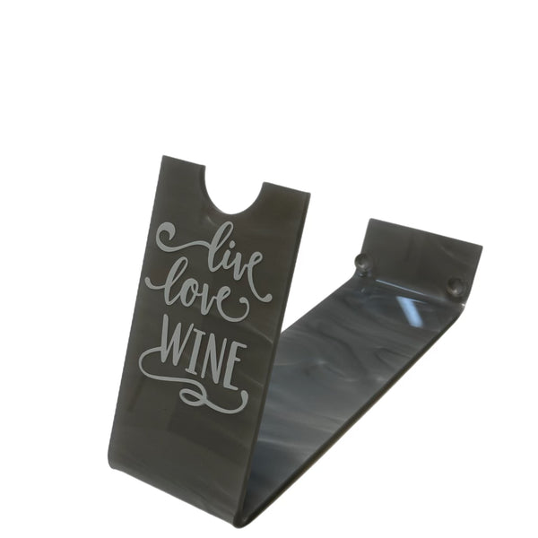 Live Love Wine Acrylic Wine Holder