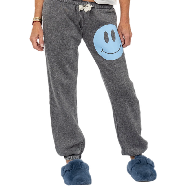 Lt Blue Smile Sweatpants