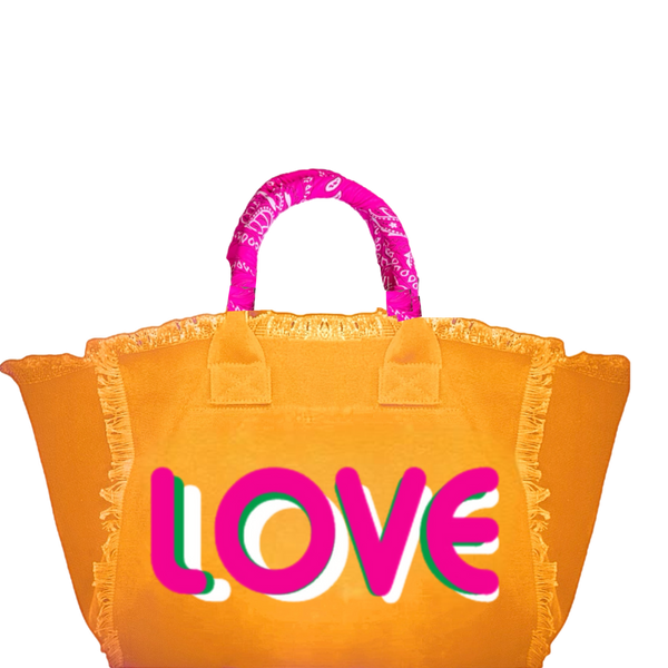 Love Fringe Canvas Bag
