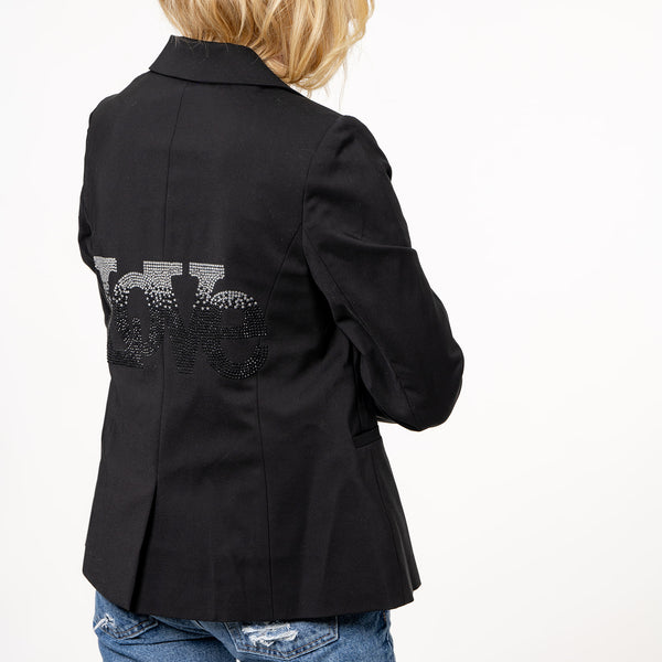 Crystals Ombre Love Blazer SAMPLE SALE