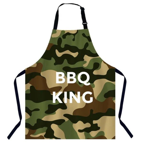 BBQ KING Camouflage Apron