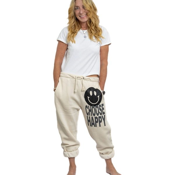 Choose Happy Coconut Sweatpants Sample Sale