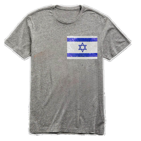 Israel Flag Tee Side