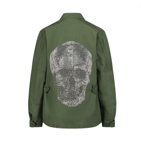 Skull Army Jacket - SAMPLE SALE