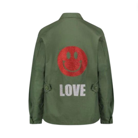 Love Smile Army Jacket