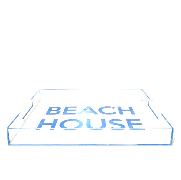 Acrylic Tray Beach House