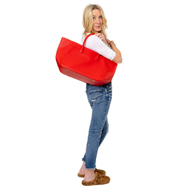 Everyday Vegan Tote - Red