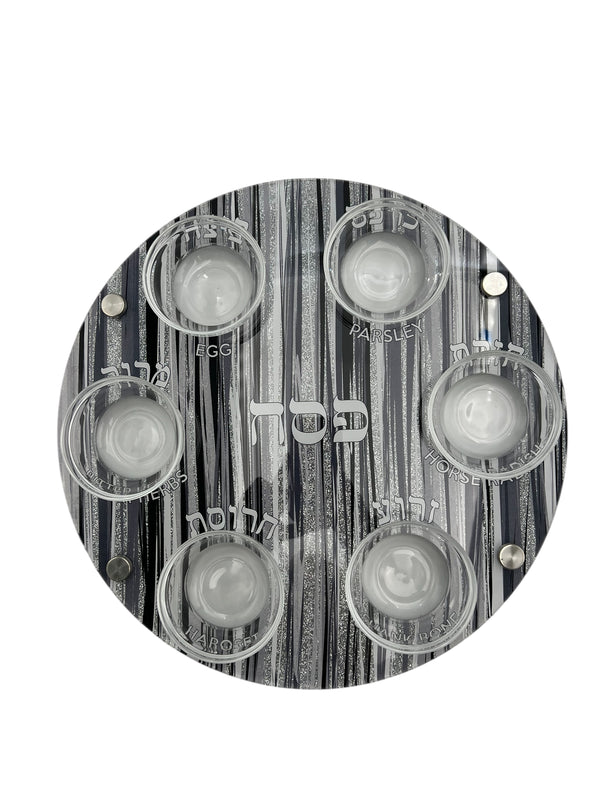 Acrylic Passover Seder Plate Designs