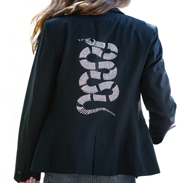 Silver Snake Blazer