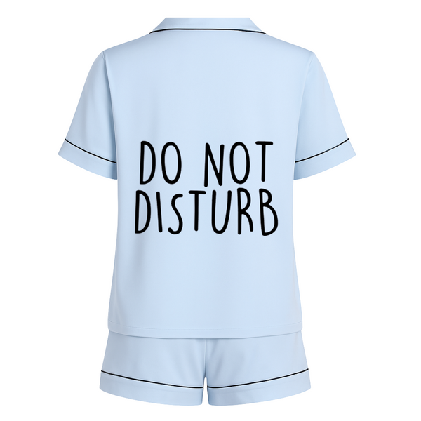 Do Not Disturb In My Pajama Set S/S