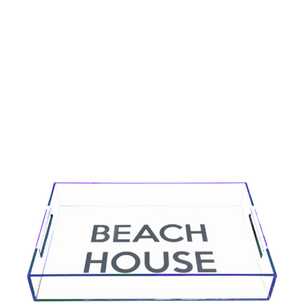 Acrylic Tray Beach House