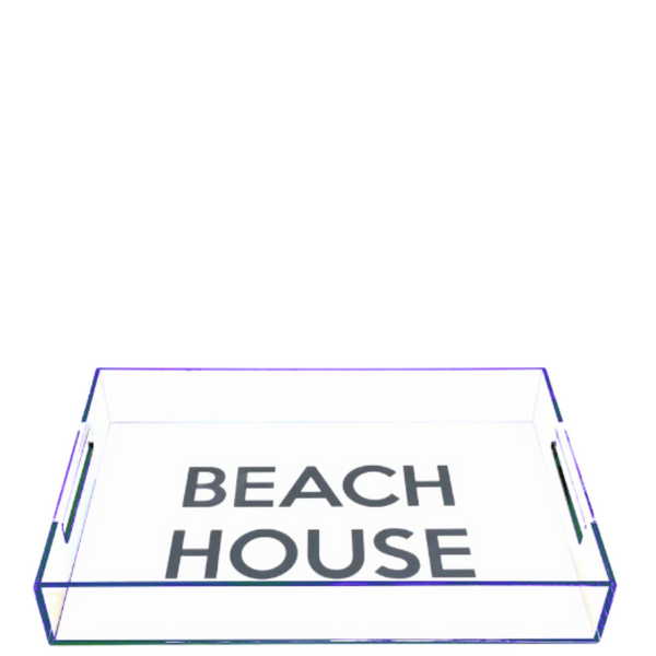 Acrylic Tray Beach House