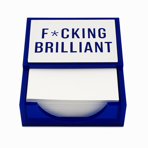 F Brilliant Acrylic Lucite Paper Holder