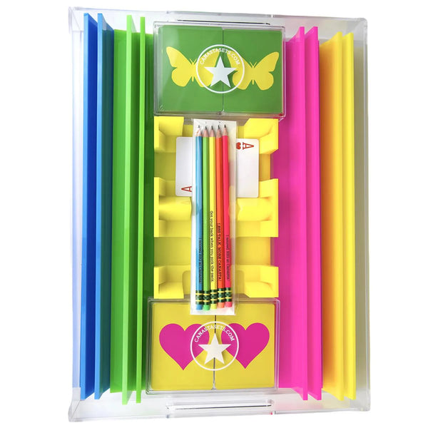 Acrylic Canasta Card Set