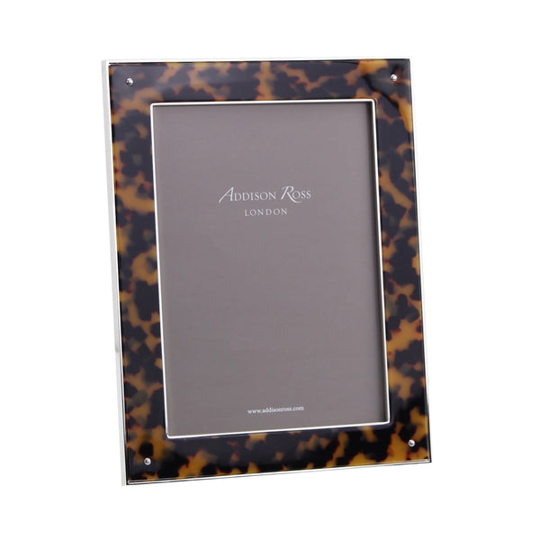 Tortoiseshell & Silver Photo Frame