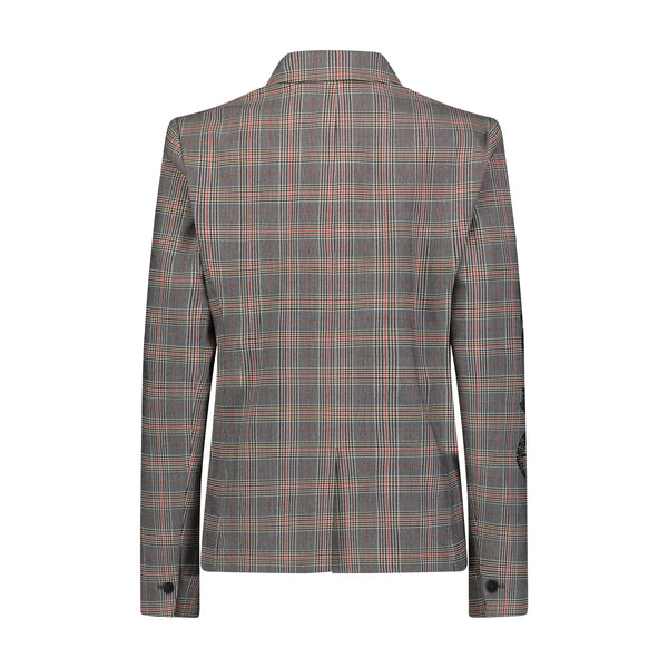 Love Red Plaid Blazer SAMPLE SALE