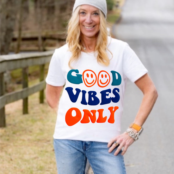 Good Vibes Only Tee SAMPLE SALE