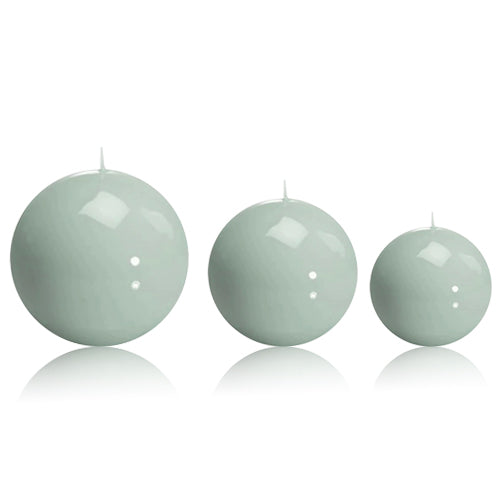 Sphere Ball Jade Green Candle