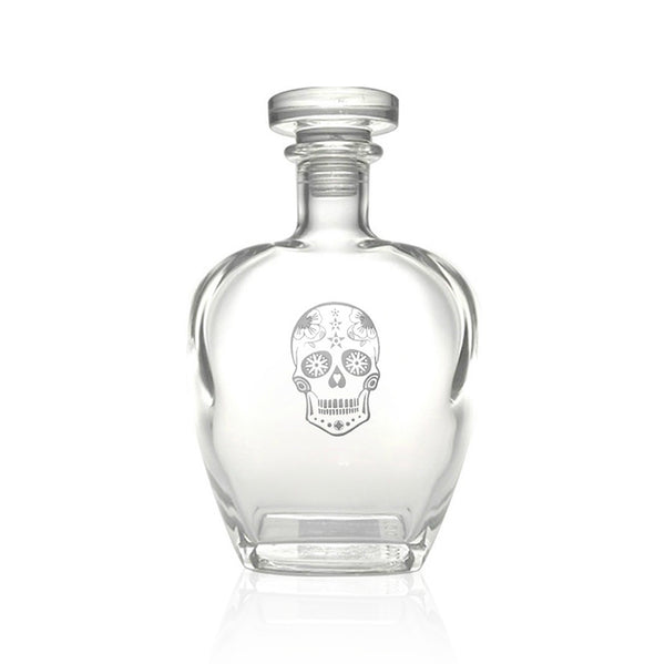 Sugar Skull Whiskey Decanter