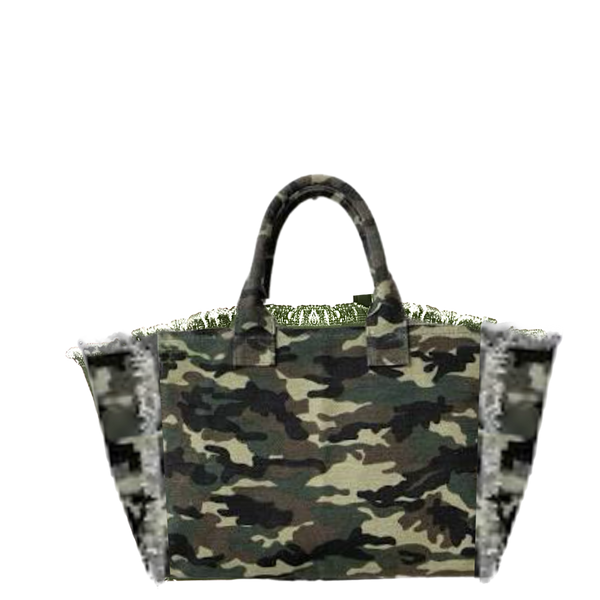 We Will Dance Canvas Fringe Bag