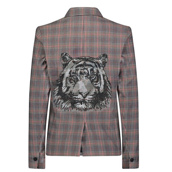 Tiger Blazer - Red Plaid SAMPLE SALE