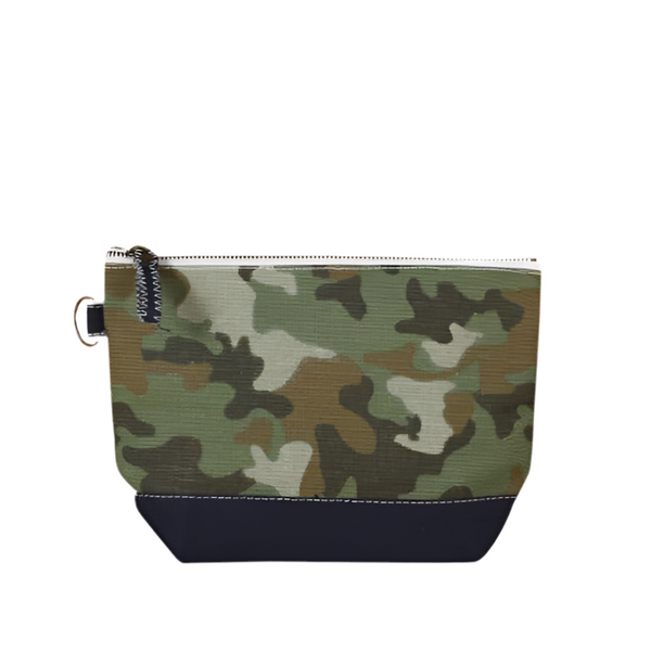 Canvas Make Up Accessories Camo Zip Pouch