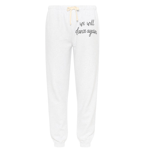 We Will Dance Sweatpants WHT SAMPLE SALE