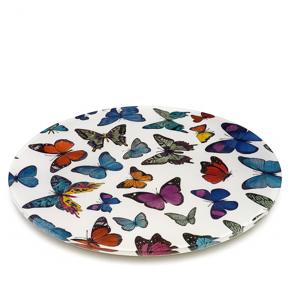 Acrylic Original Lazy Susan Butterflies
