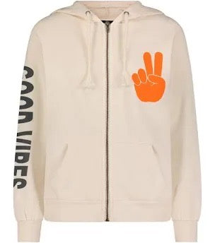 Good Vibes Zip Up Hoodie