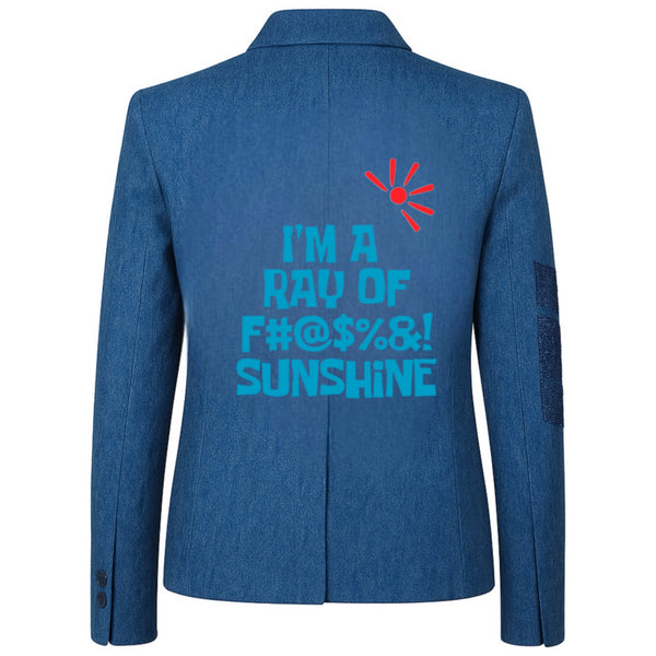 Ray Of Sunshine Blazer - Denim
