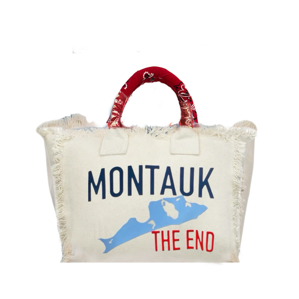 Montauk Fringe Canvas Bag